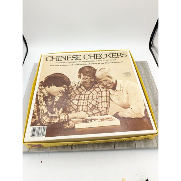 Vintage Western Publishing Chinese Checkers Game Complete Set With Box - Picture 8 of 8